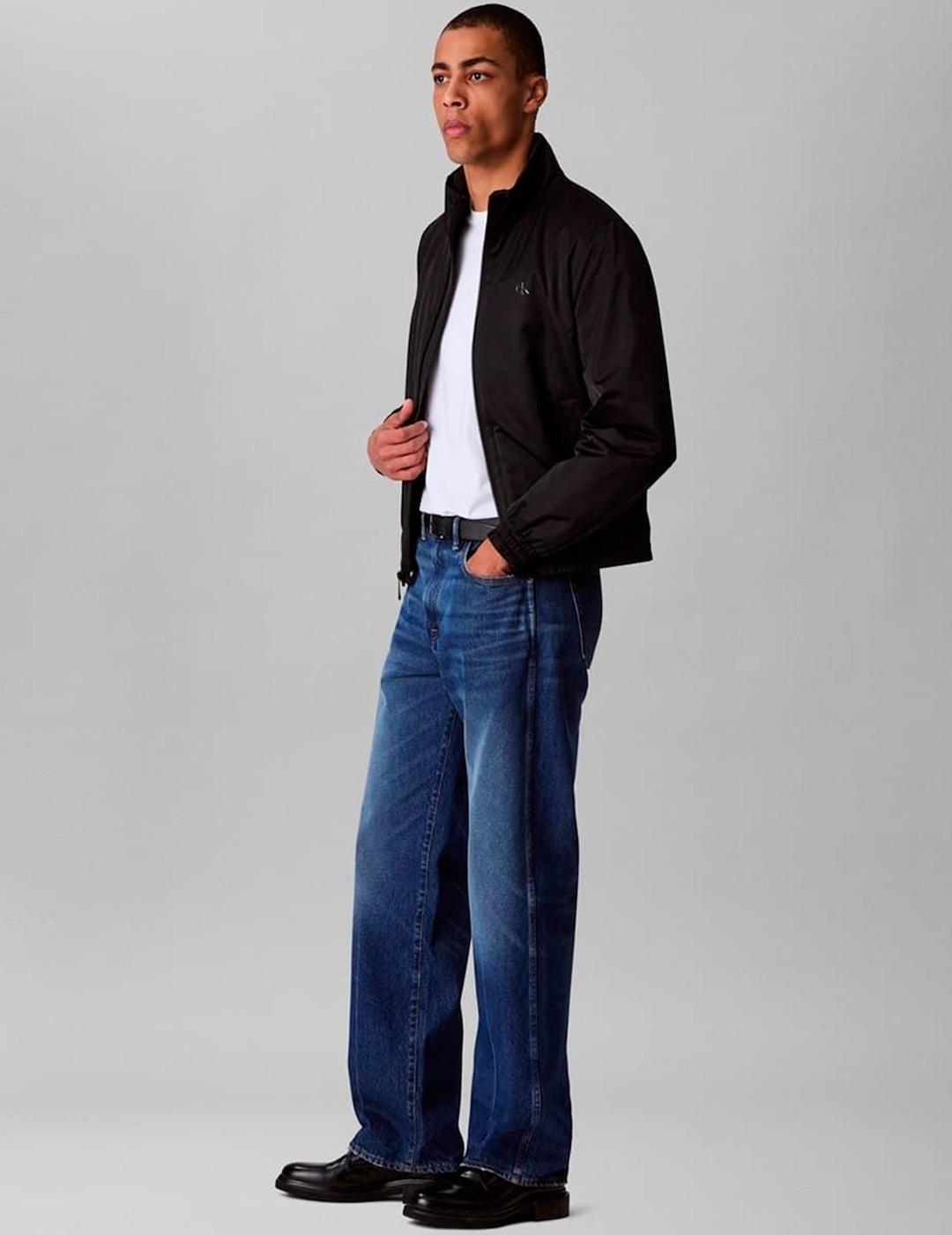 Cazadora Calvin Klein PADDED negro con logo