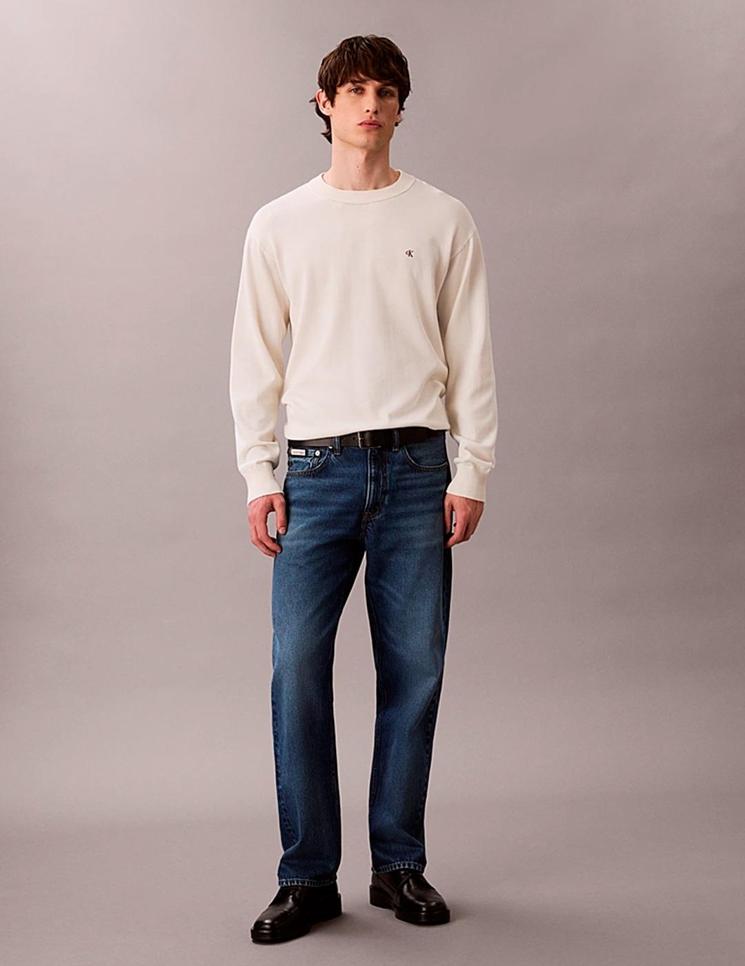 Jersey Calvin Klein EZ COTTON tofu para hombre