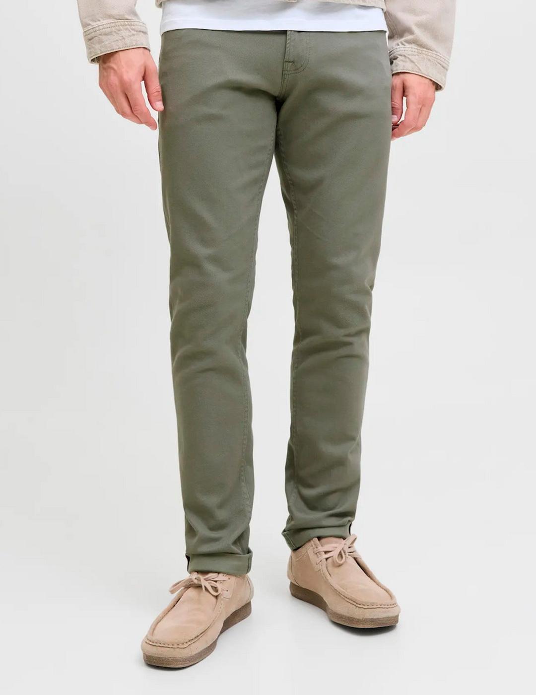 Vaquero Jack & Jones GLENN 014 verde para hombre