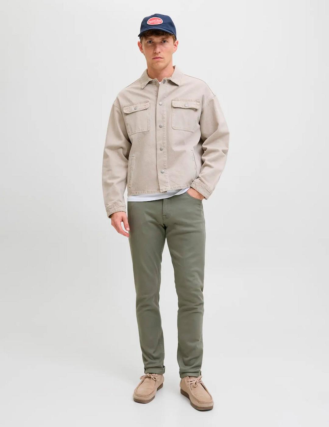 Vaquero Jack & Jones GLENN 014 verde para hombre