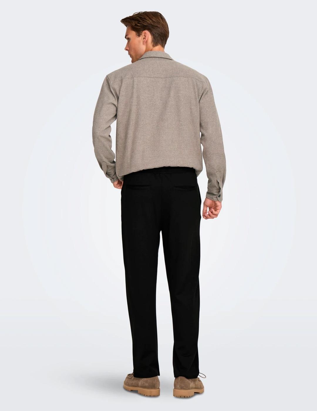 Jogger Only & Sons MARK loose fit negro