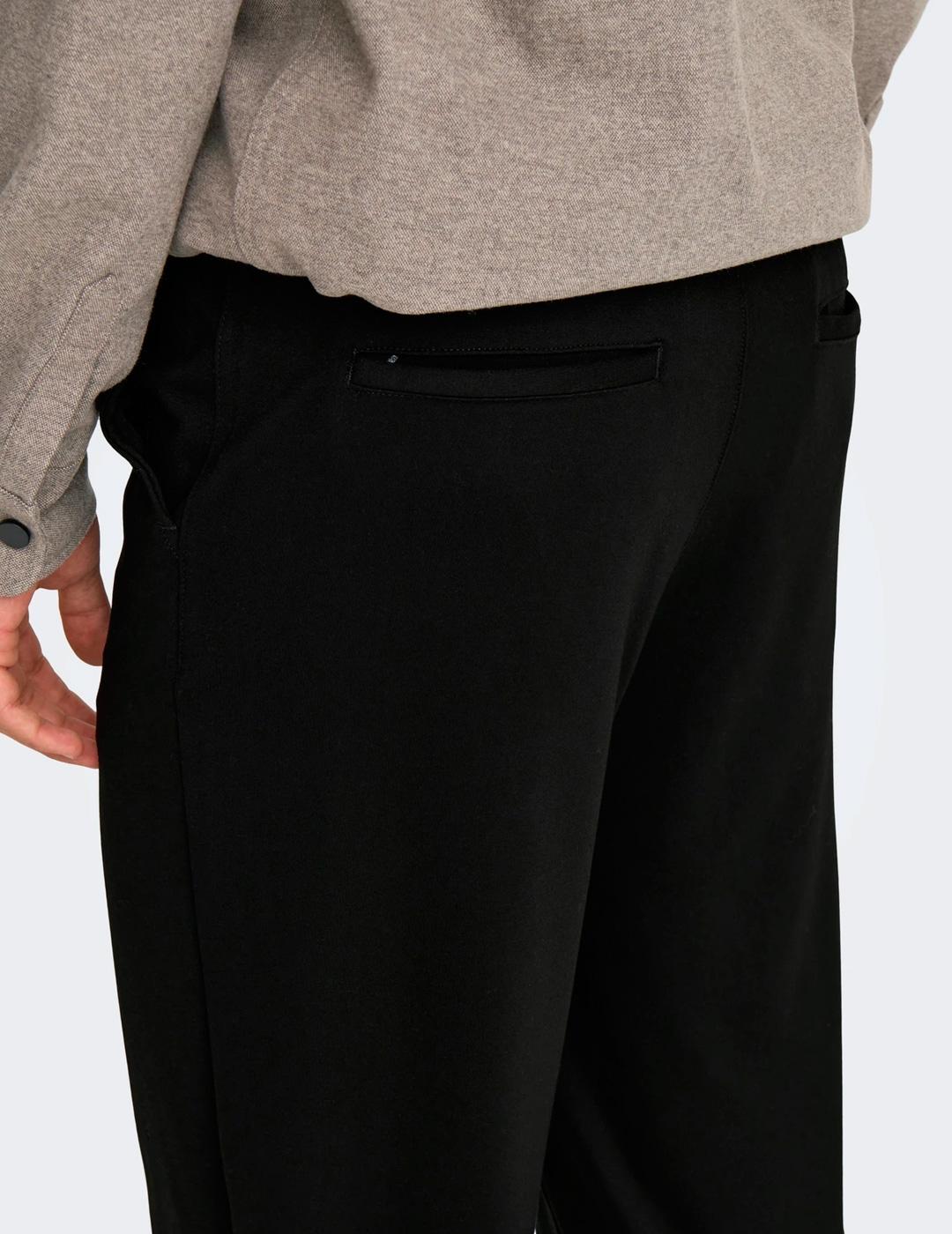 Jogger Only & Sons MARK loose fit negro