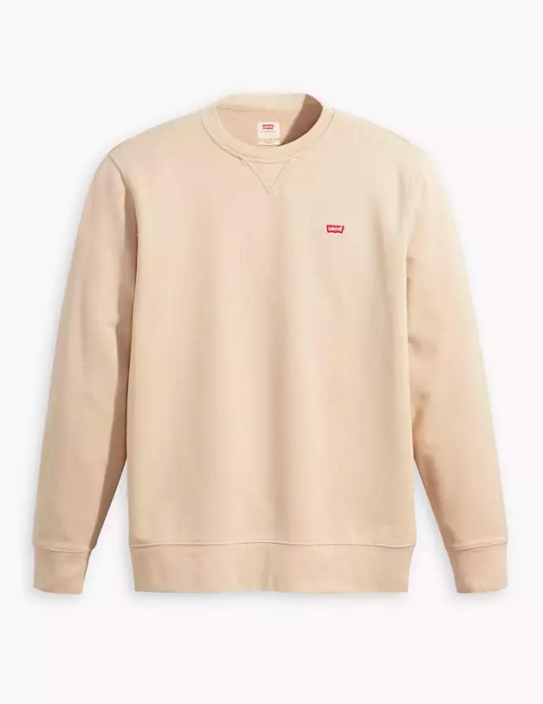 Sudadera Levi’s® ORIGINAL beige hombre