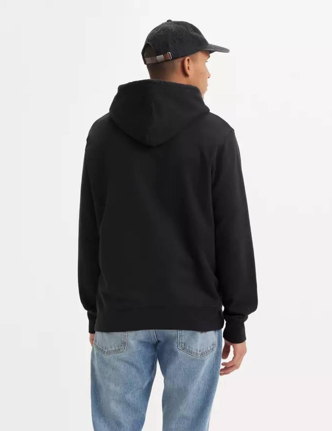 Sudadera Levi’s® ORIGINAL negra con capucha para hombre