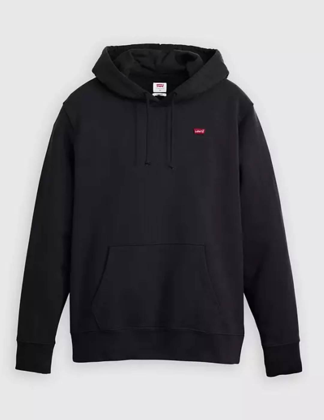 Sudadera Levi’s® ORIGINAL negra con capucha para hombre