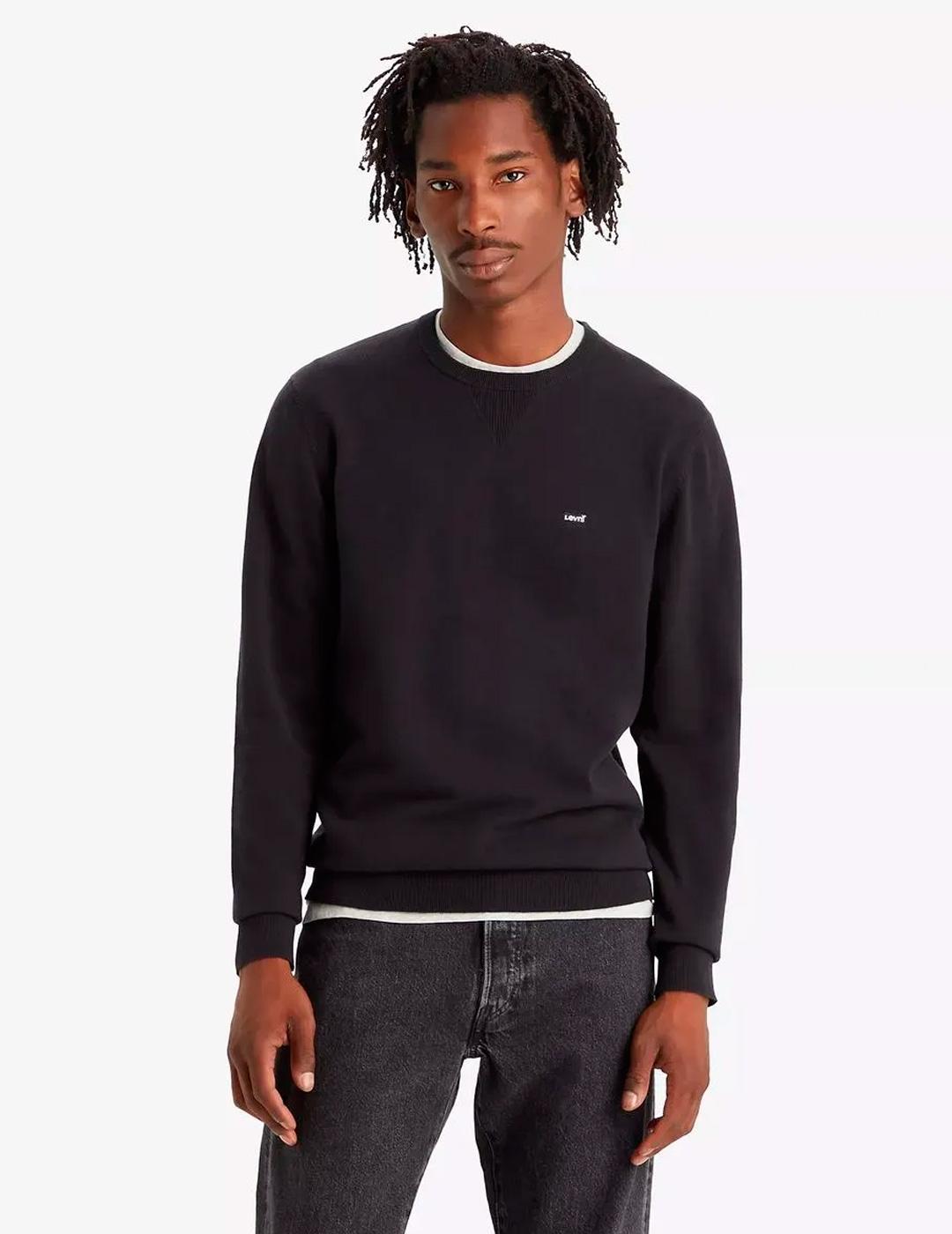 Jersey Levi’s® LIGHTWEIGHT negro hombre