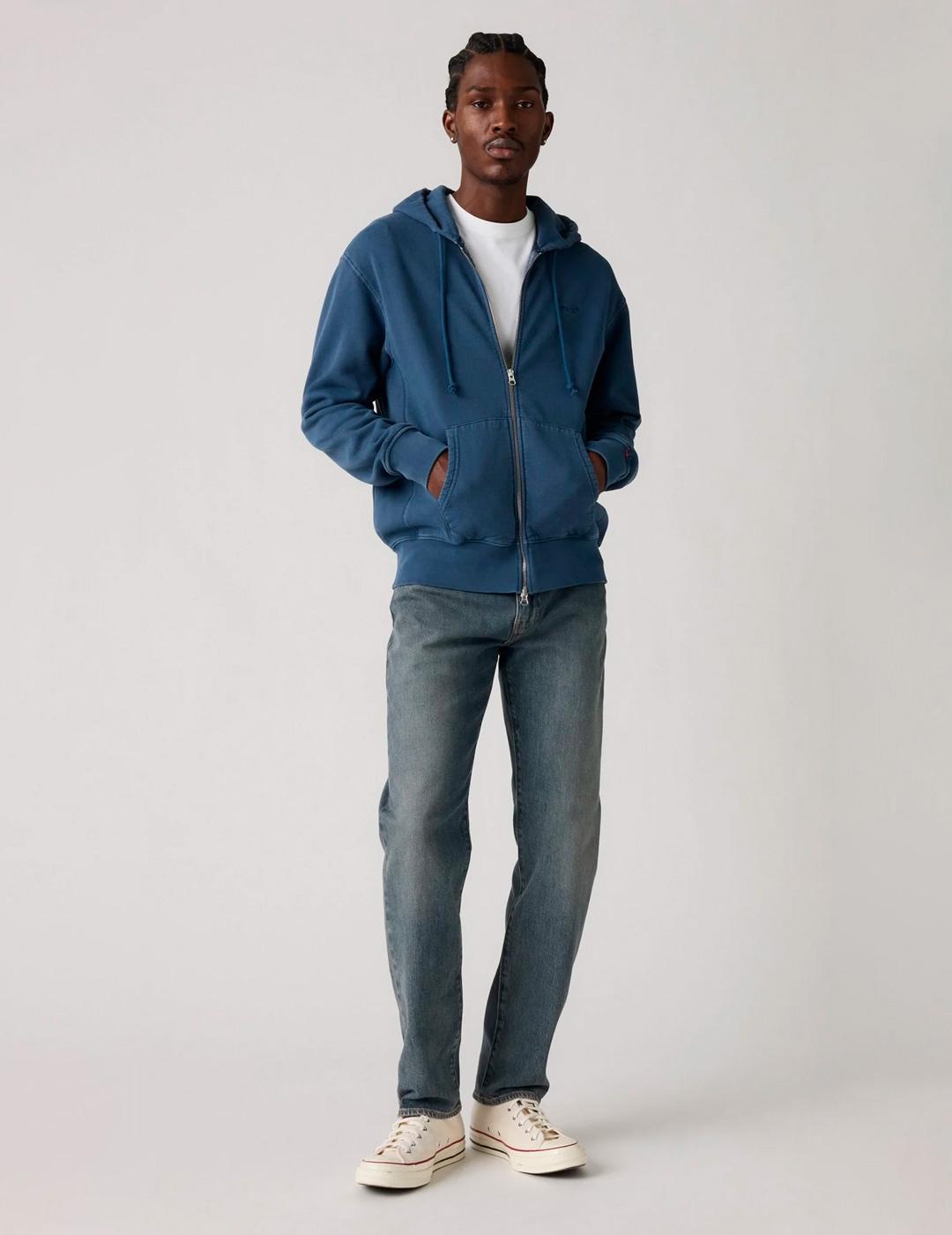 Vaquero Levi’s® 502™ gris azulado para hombre