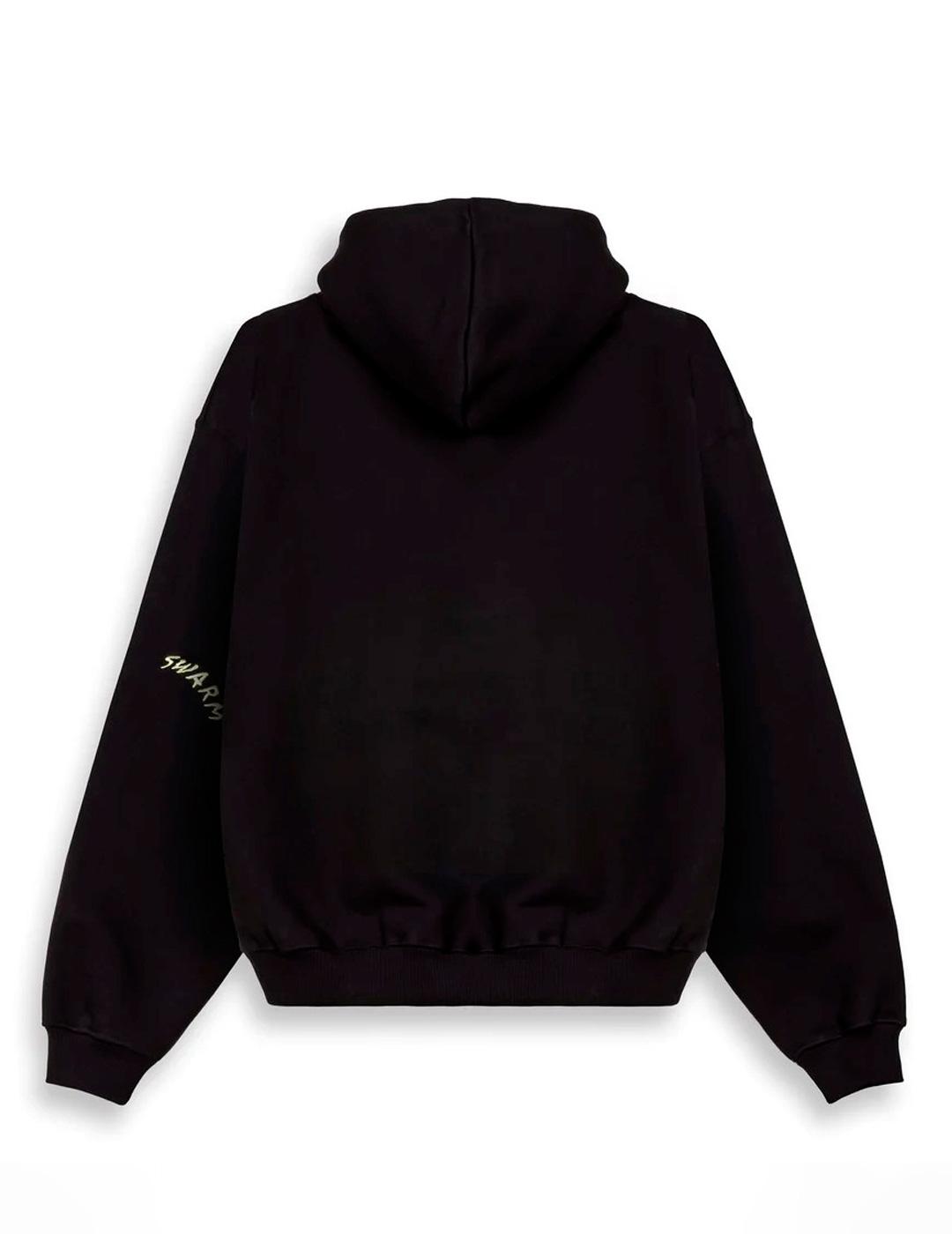 Sudadera Grimey THE SWARM DC SHOES X GRIMEY capucha negro