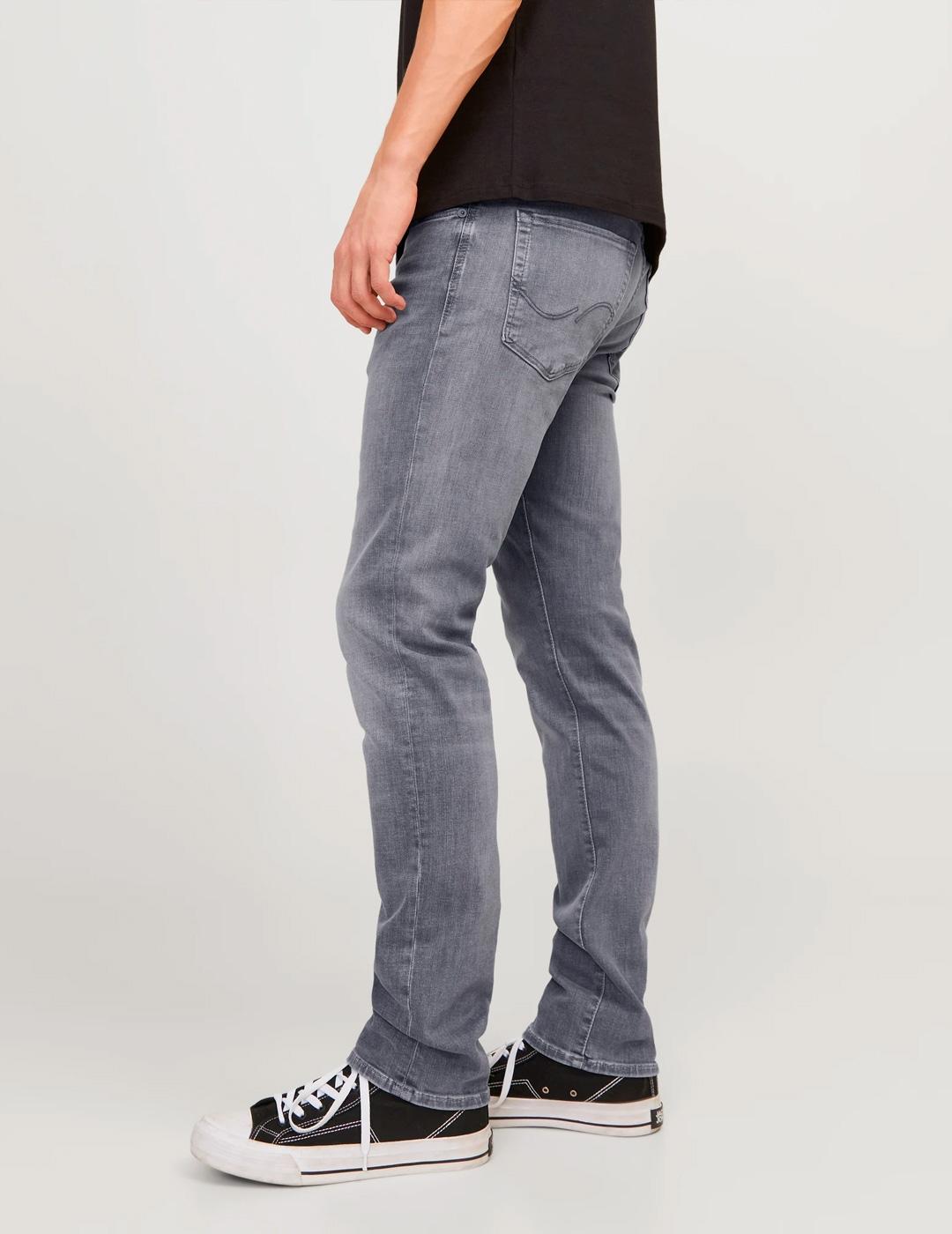 Vaquero Jack & Jones GLENN 257 gris claro para hombre