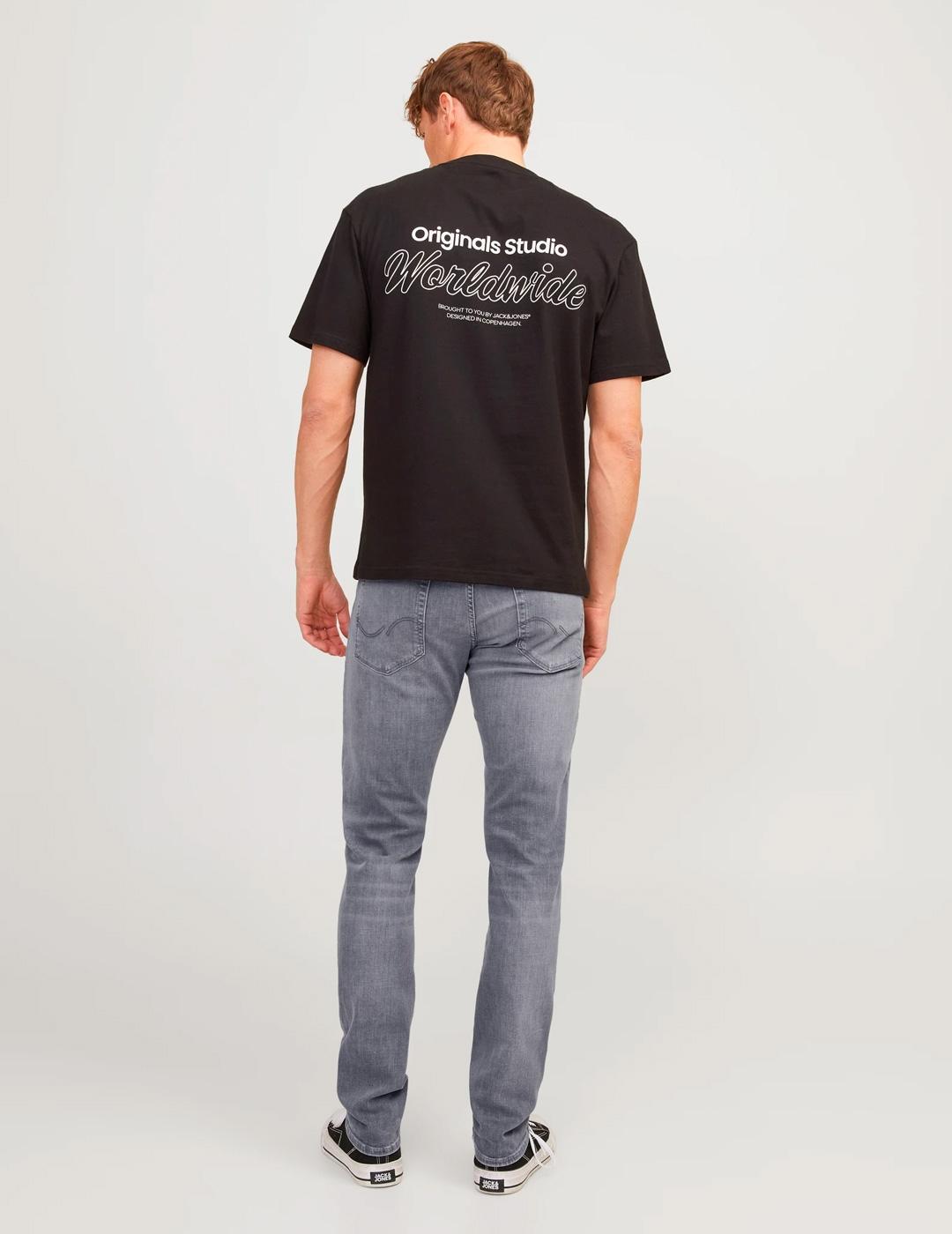 Vaquero Jack & Jones GLENN 257 gris claro para hombre