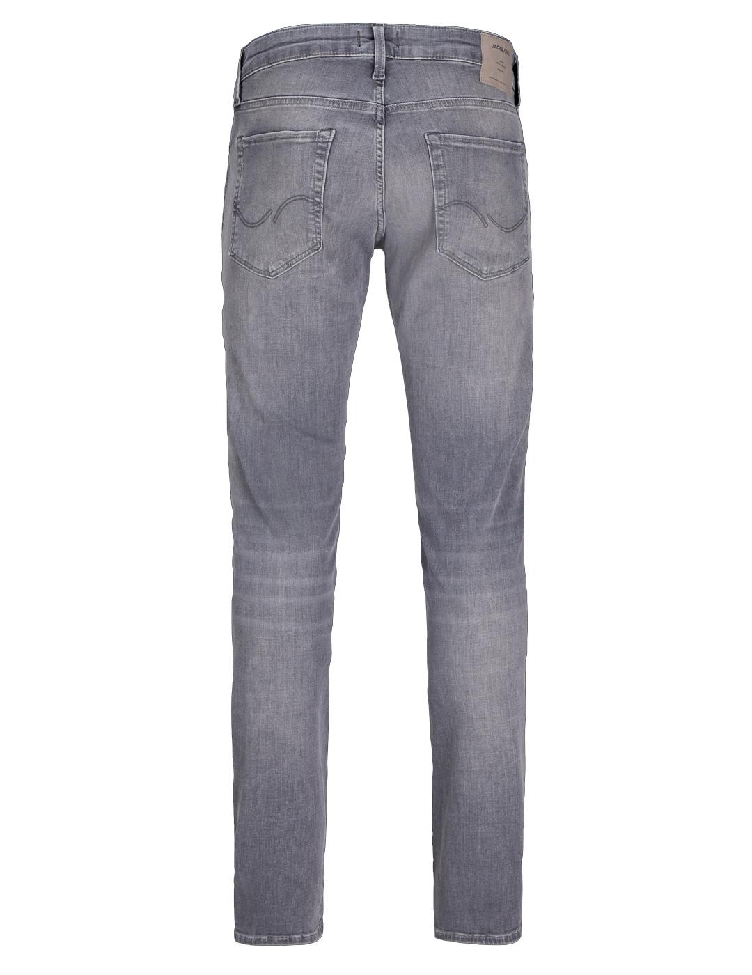 Vaquero Jack & Jones GLENN 257 gris claro para hombre