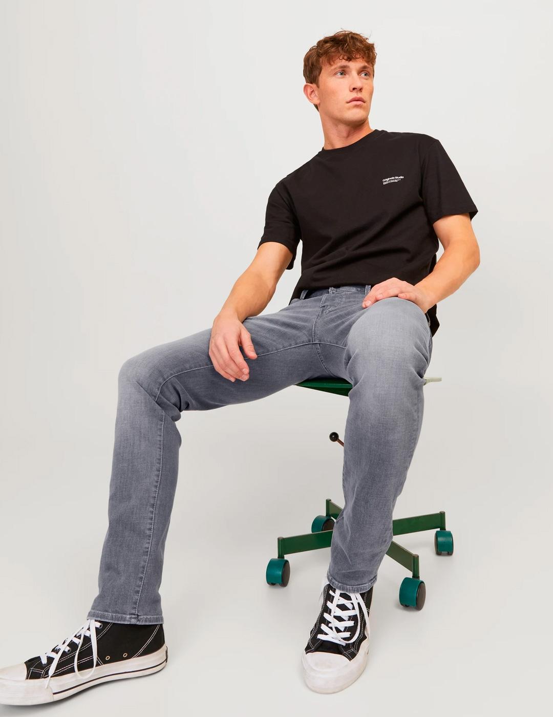 Vaquero Jack & Jones GLENN 257 gris claro para hombre