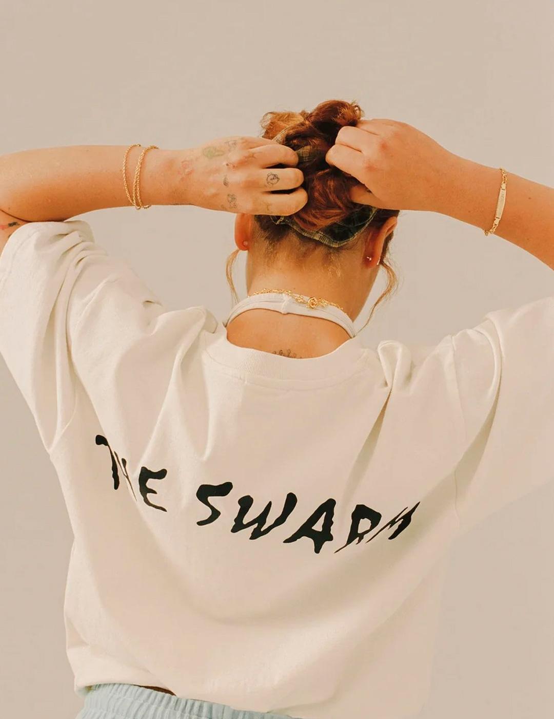 Camiseta Grimey THE SWARM DC SHOES blanco unisex