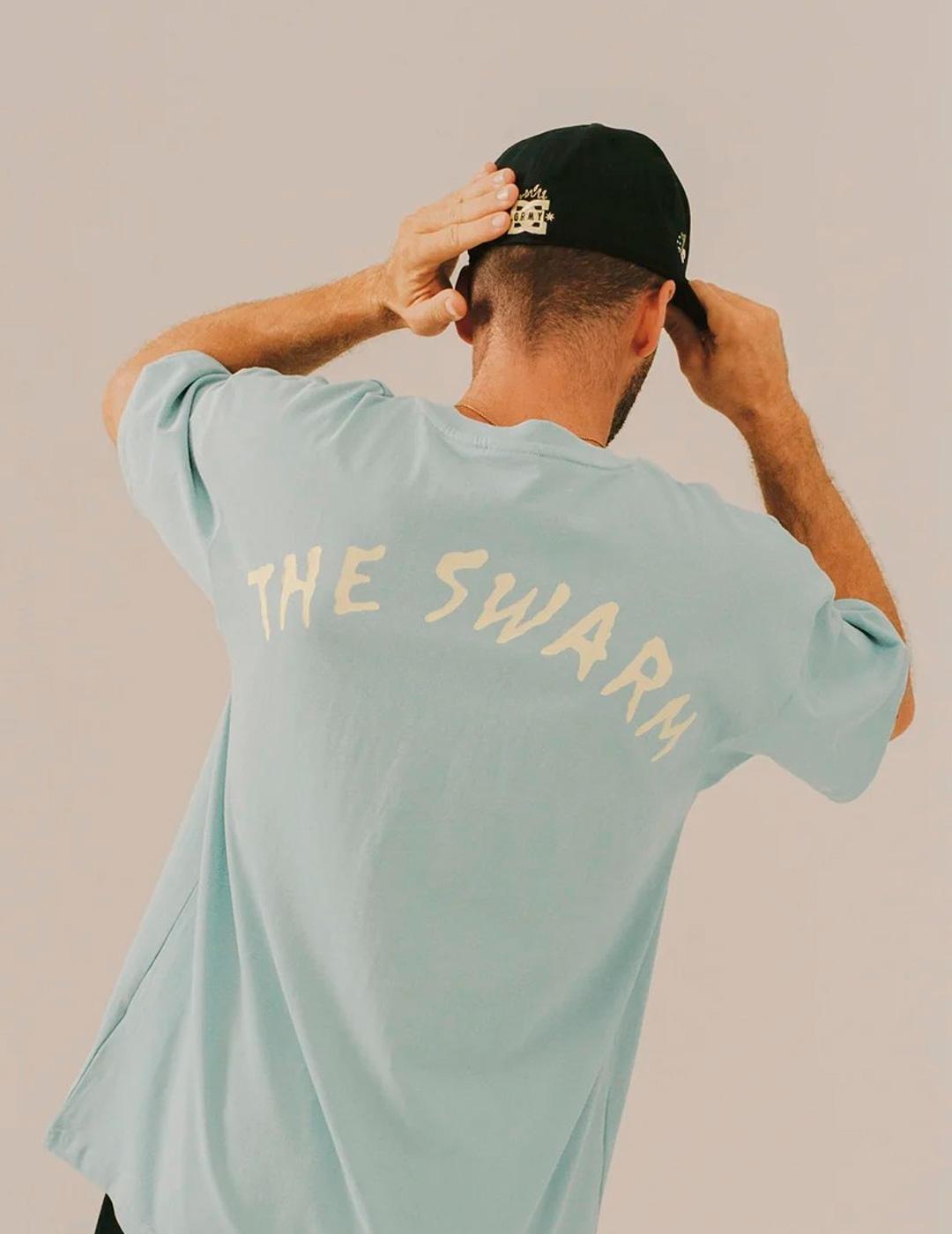 Camiseta GRIMEY THE SWARM DC SHOES azul unisex