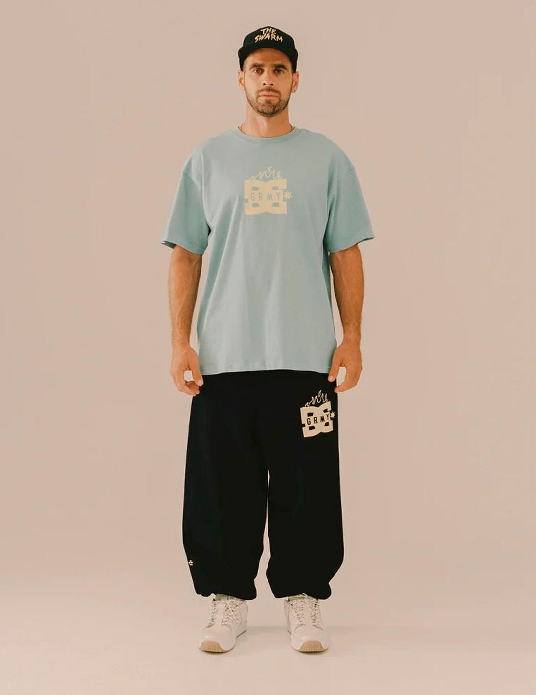 Camiseta GRIMEY THE SWARM DC SHOES azul unisex