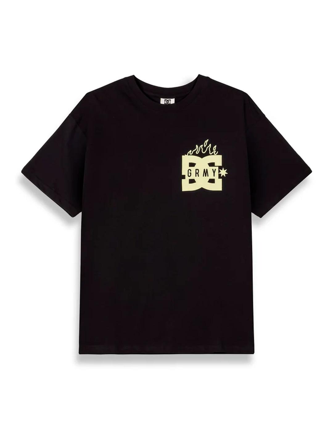 Camiseta GRIMEY THE SWARM DC SHOES X GRIMEY negro unisex