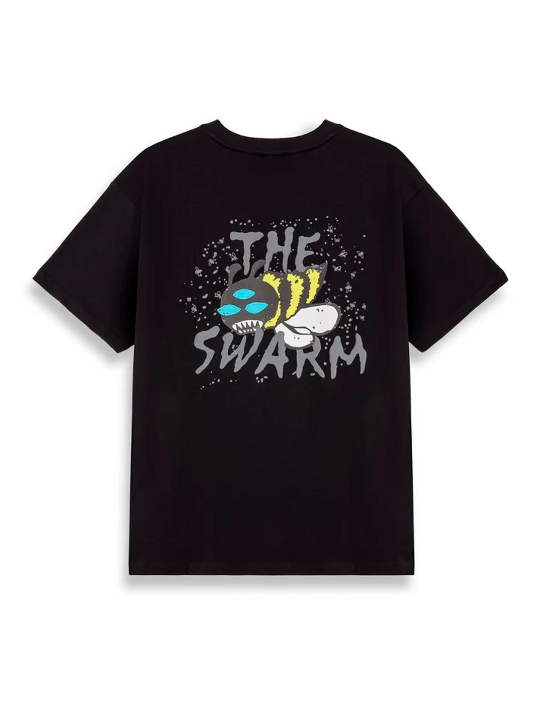 Camiseta GRIMEY THE SWARM DC SHOES X GRIMEY negro unisex