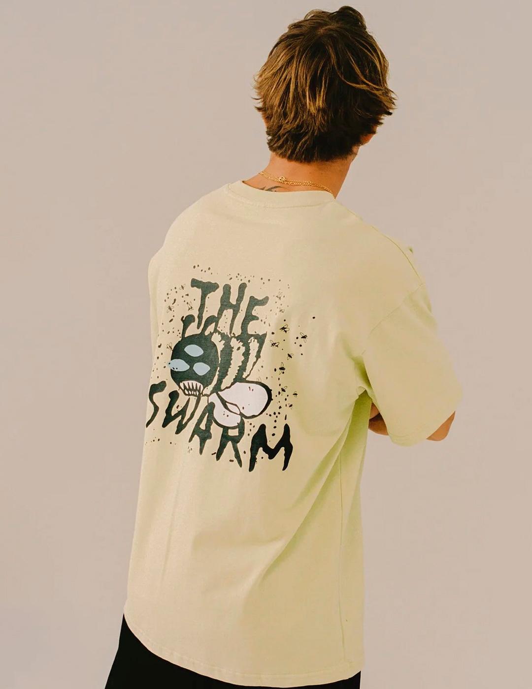 Camiseta GRIMEY THE SWARM DC SHOES X GRIMEY lima unisex