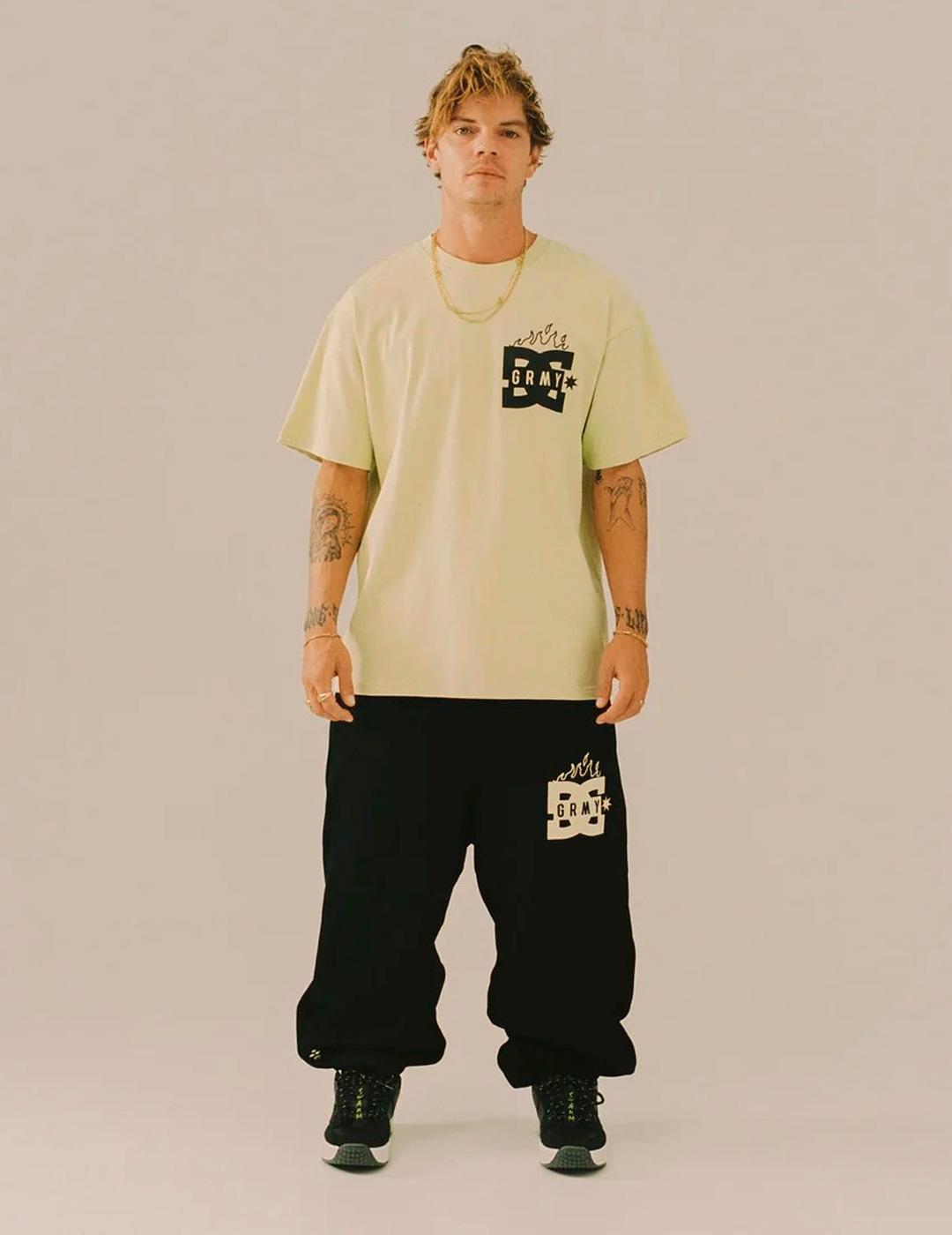 Camiseta GRIMEY THE SWARM DC SHOES X GRIMEY lima unisex