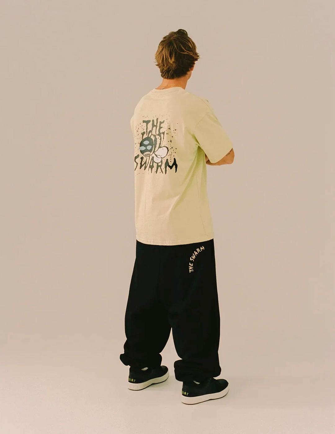 Camiseta GRIMEY THE SWARM DC SHOES X GRIMEY lima unisex