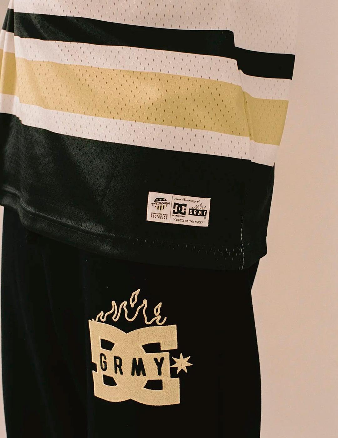 Pantalón GRIMEY THE SWARM DC SHOES X GRIMEY negro