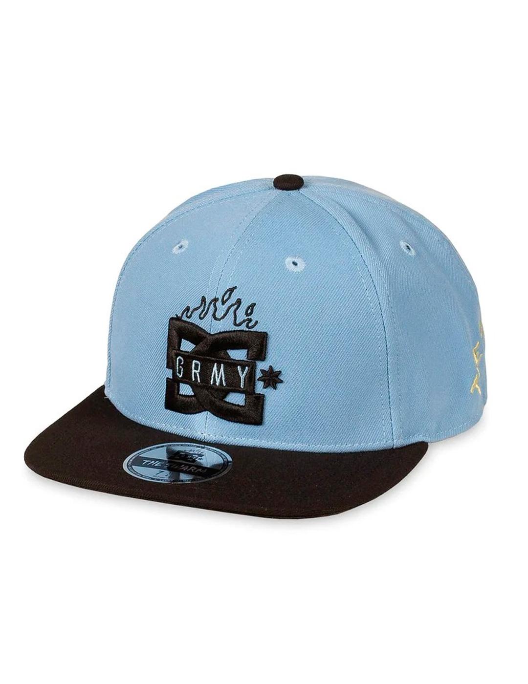 Gorra Grimey THE SWARM DC Shoes X Grimey celeste unisex