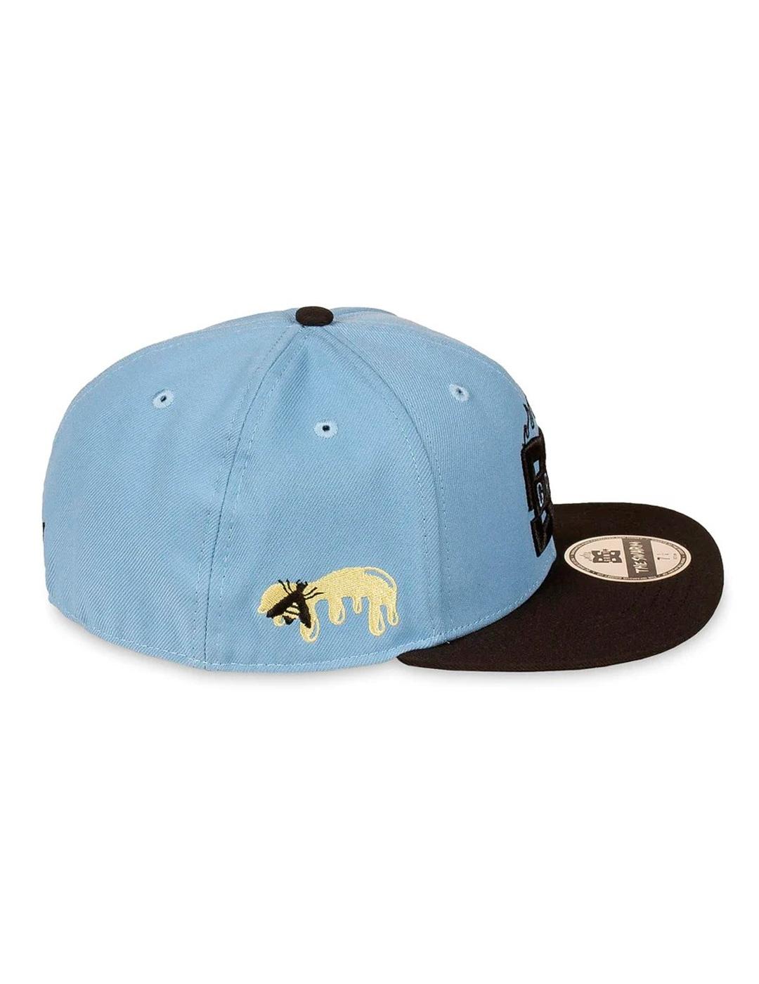Gorra Grimey THE SWARM DC Shoes X Grimey celeste unisex
