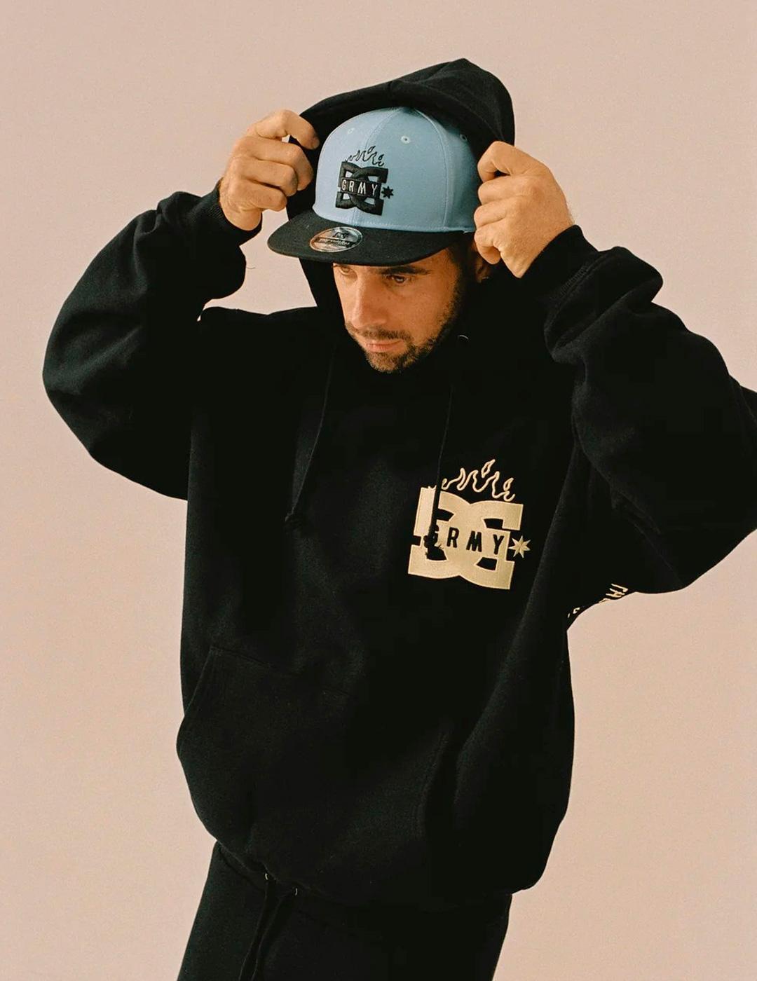 Gorra Grimey THE SWARM DC Shoes X Grimey celeste unisex