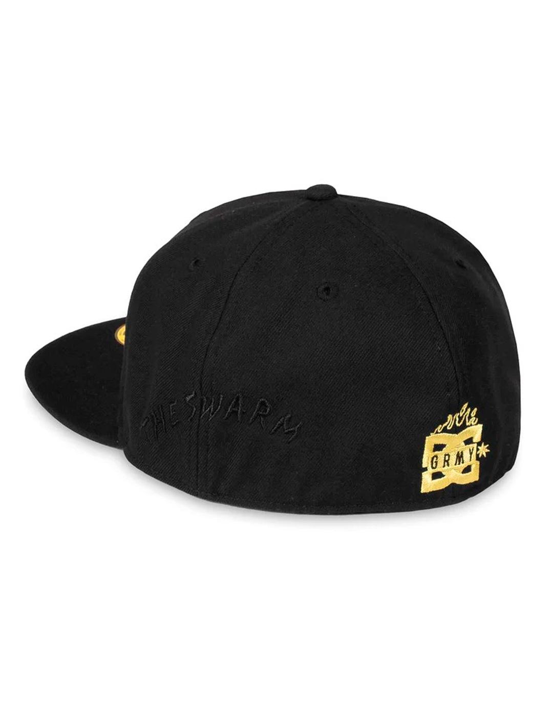 Gorra Grimey THE SWARM DC X GRIMEY negro unisex