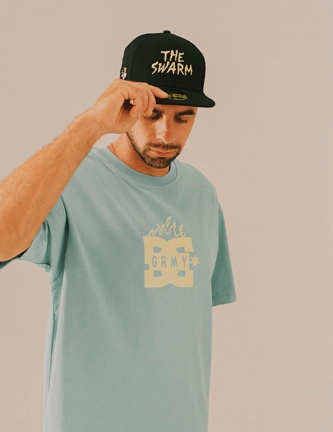 Gorra Grimey THE SWARM DC X GRIMEY negro unisex