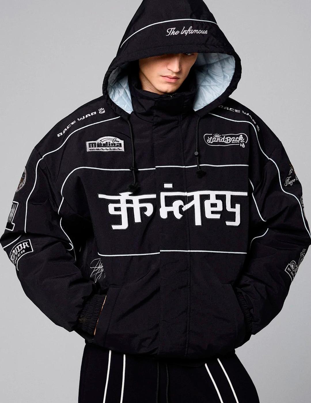Chaqueta Grimey RACE WAR negro para hombre