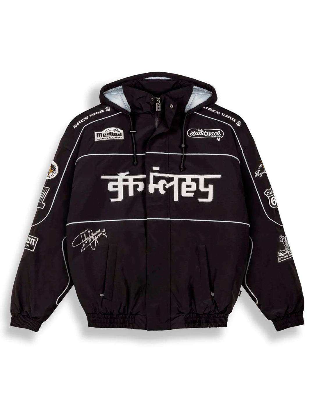 Chaqueta Grimey RACE WAR negro para hombre