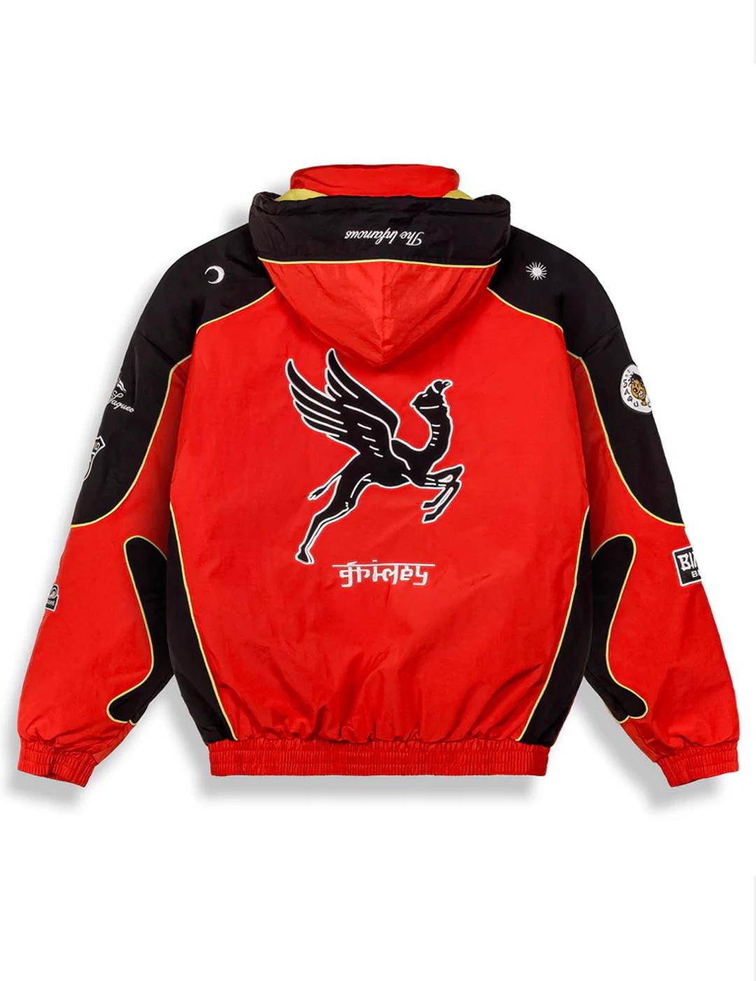 Chaqueta Grimey RACE WAR rojo para hombre