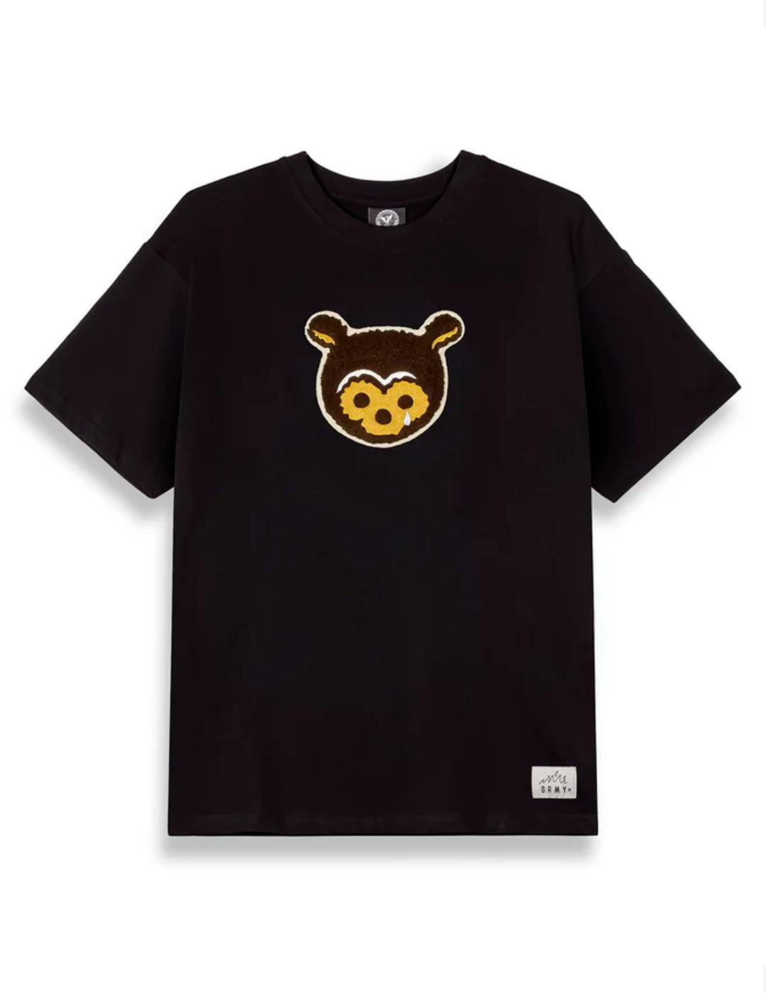 Camiseta Grimey MUD’S THE RESIDENCE BEAR negro