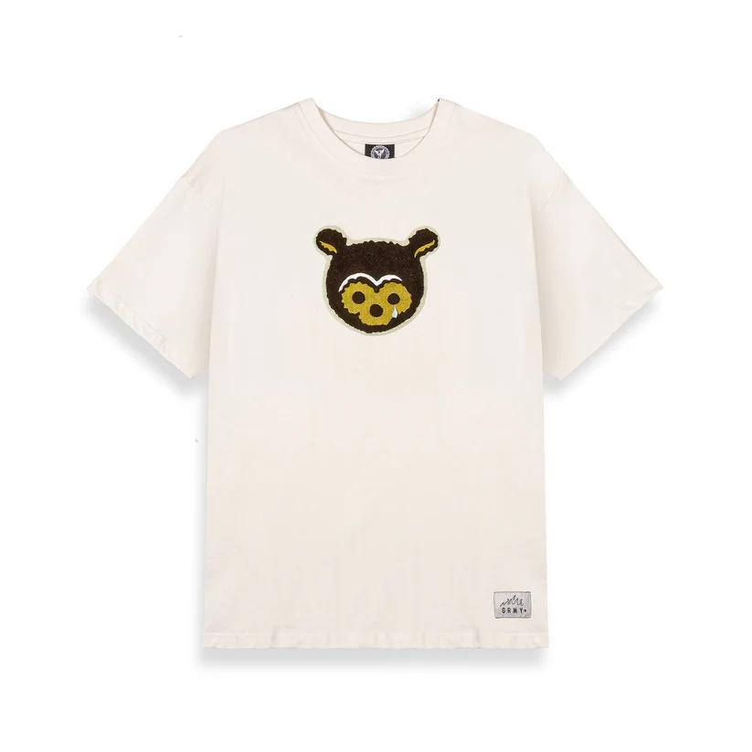 Camiseta Grimey MUD’S THE RESIDENCE BEAR blanco