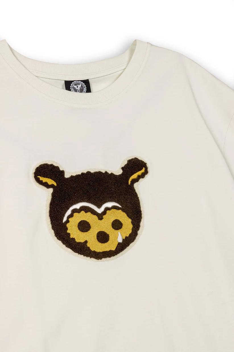 Camiseta Grimey MUD’S THE RESIDENCE BEAR blanco