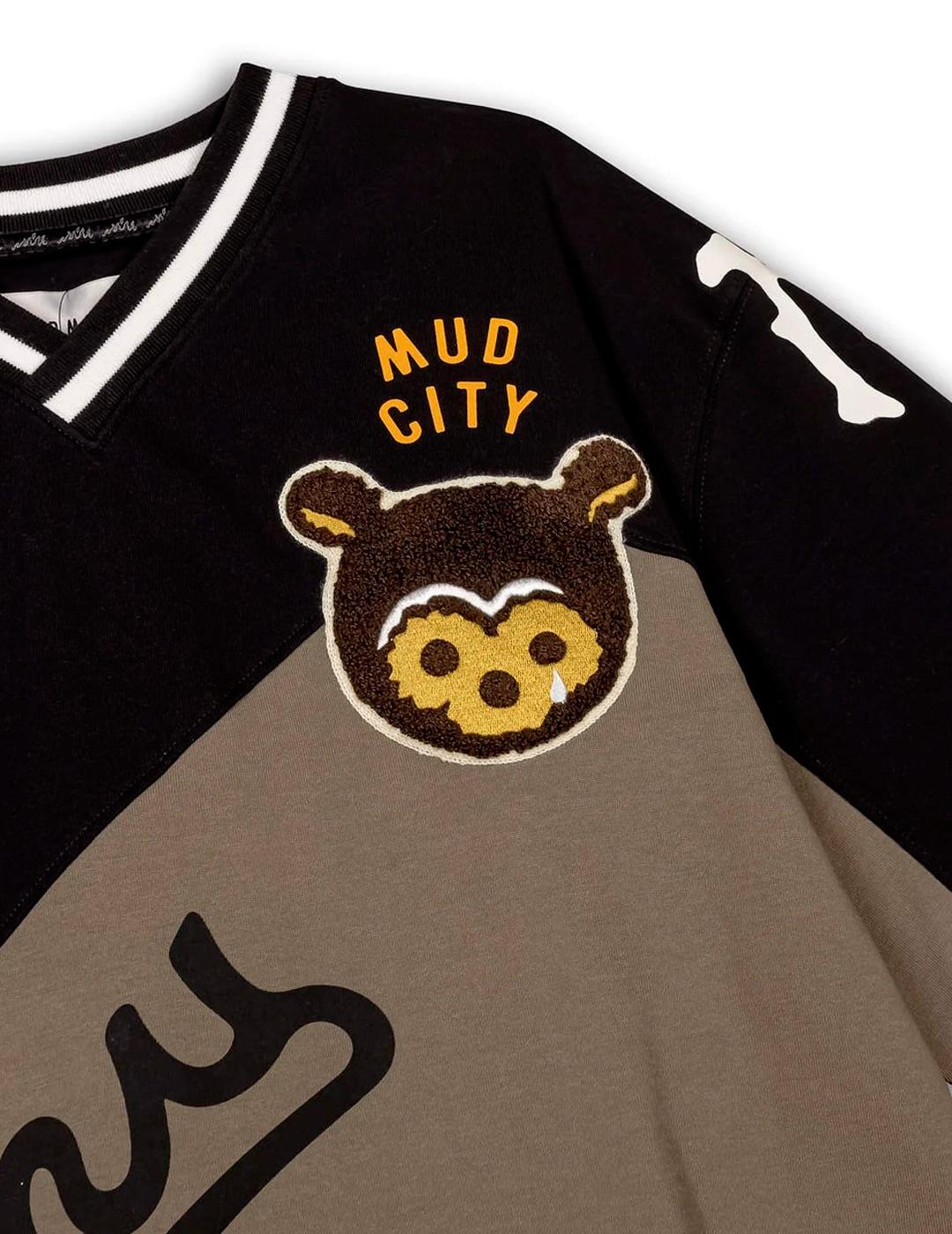 Camiseta Grimey MUD'S THE RESIDENCE oversize gris