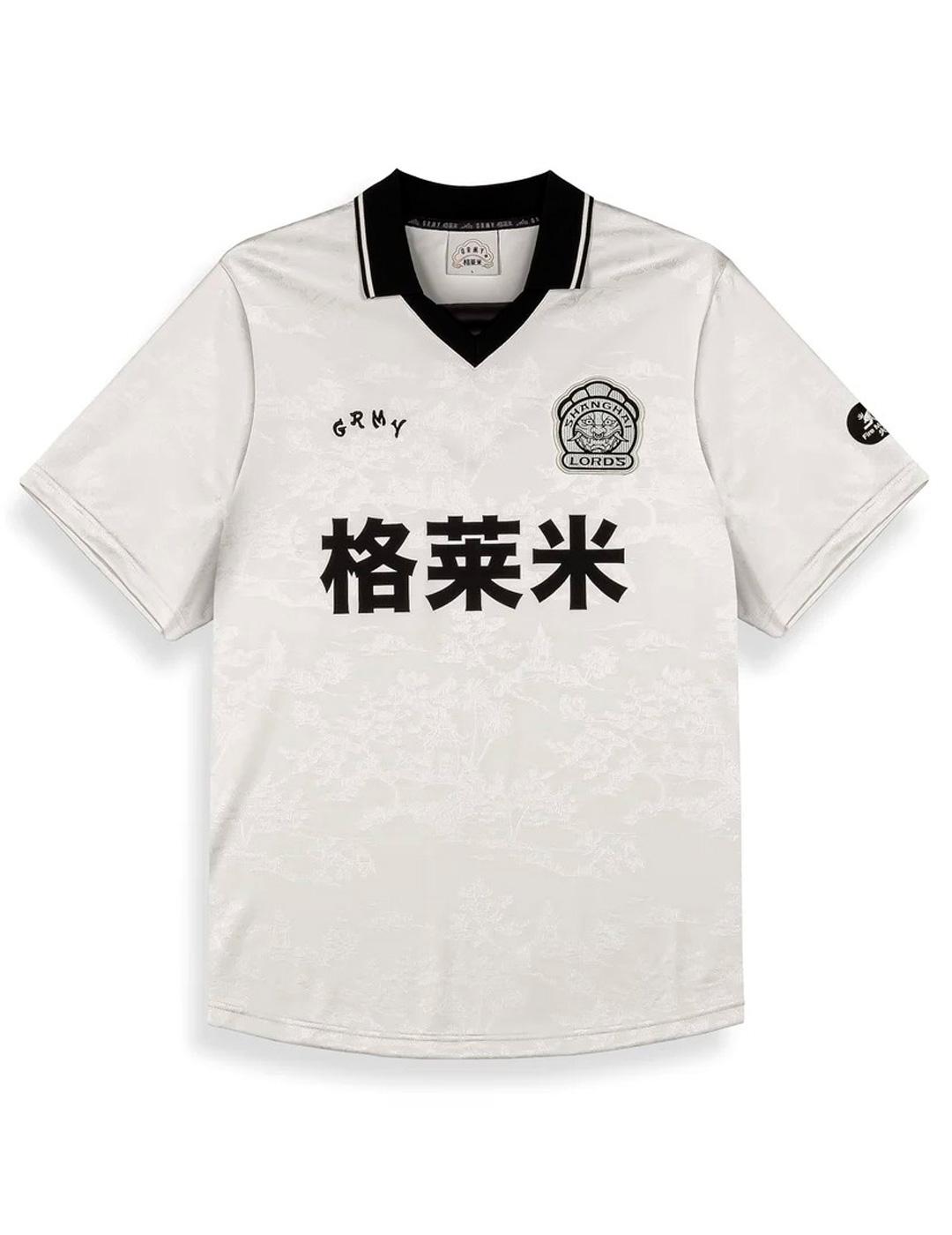 Camiseta fútbol Grimey SAMPANS blanca para hombre