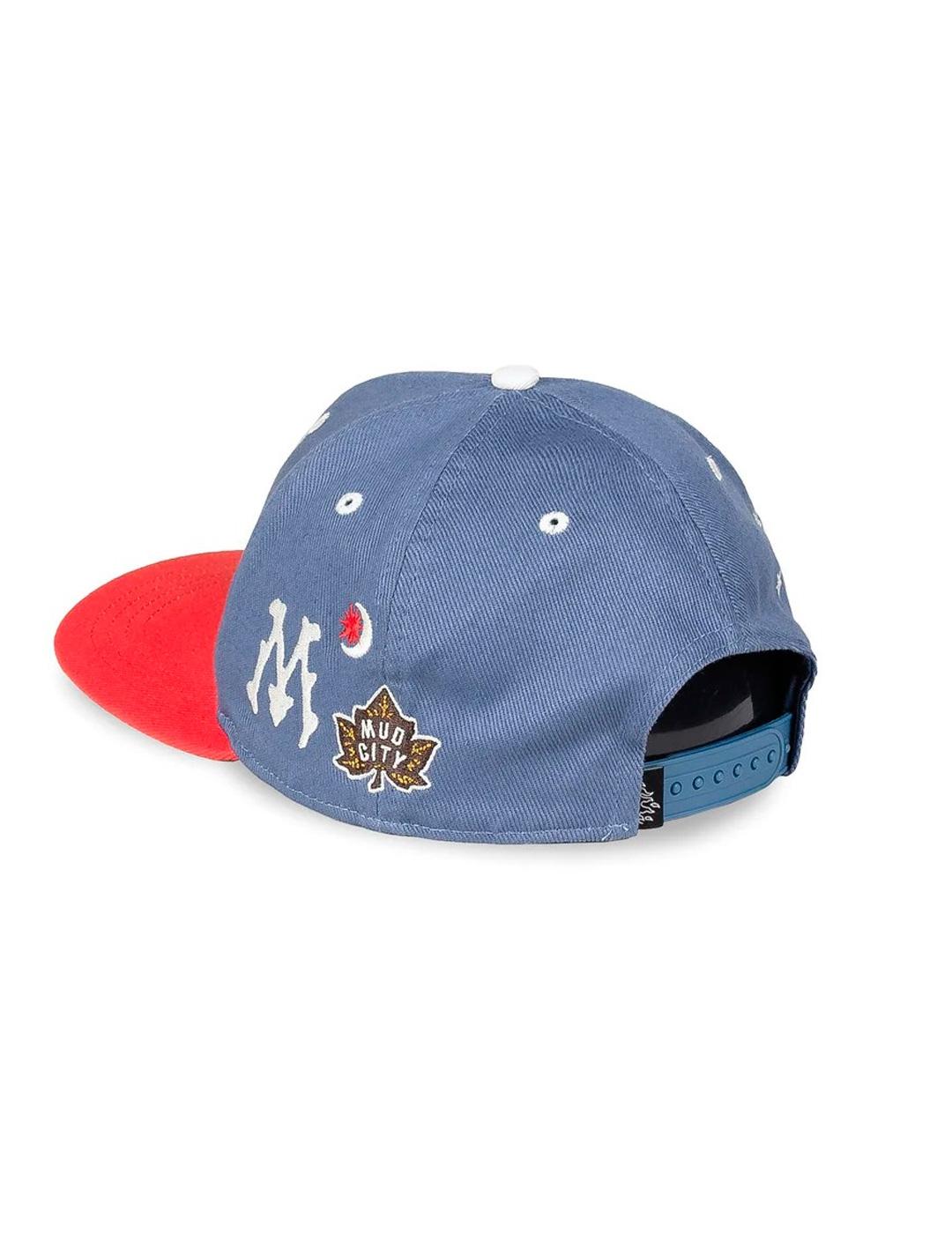 Gorra Grimey MUD’S THE RESIDENCE azul