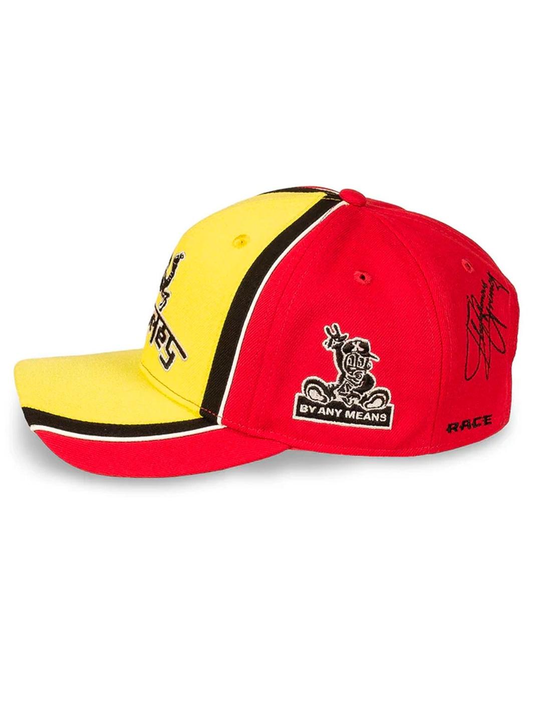 Gorra Grimey RACE WAR CURVED roja unisex