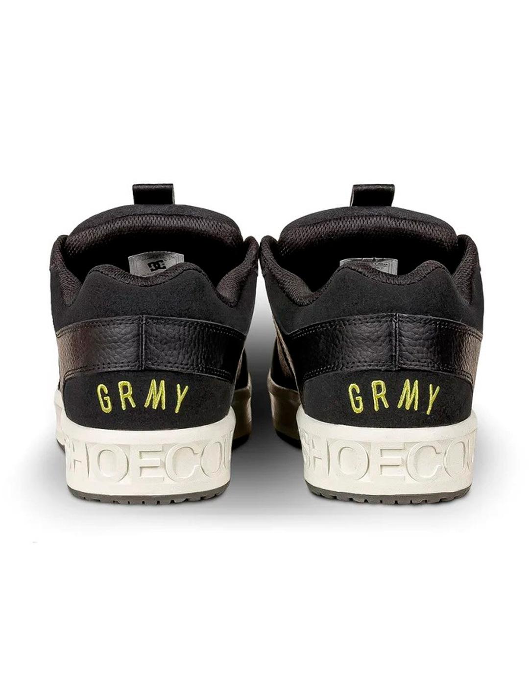 Zapatilla Grimey THE SWARM DC Shoes x Grimey negra
