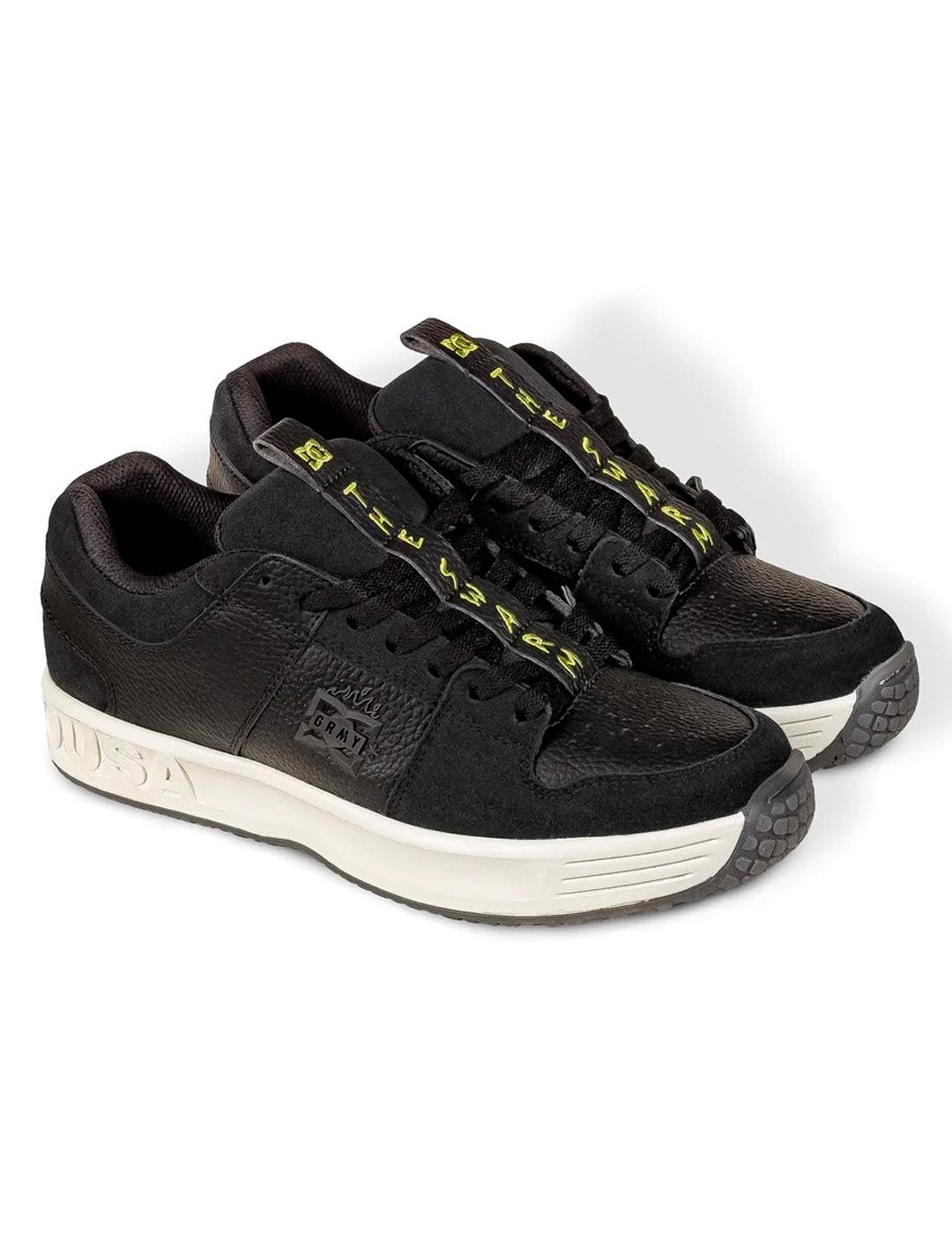 Zapatilla Grimey THE SWARM DC Shoes x Grimey negra