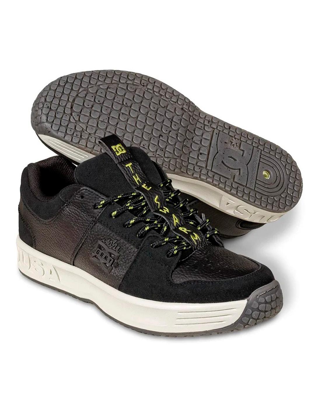 Zapatilla Grimey THE SWARM DC Shoes x Grimey negra