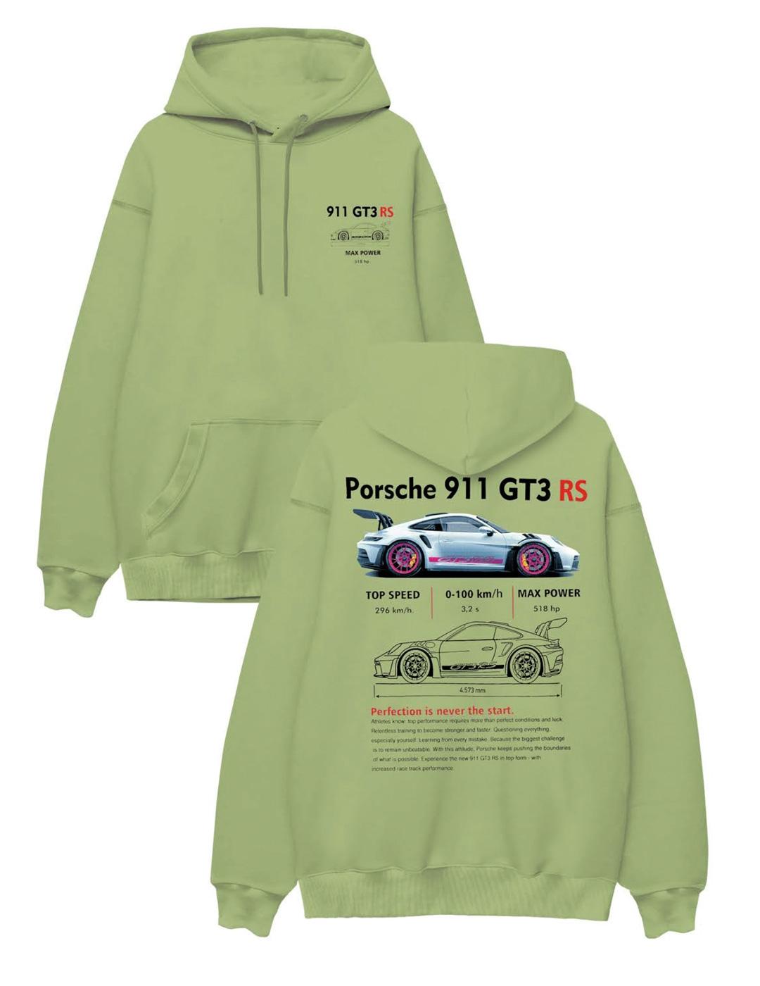 Sudadera A.M.E.N 911 Capucha Verde Unisex
