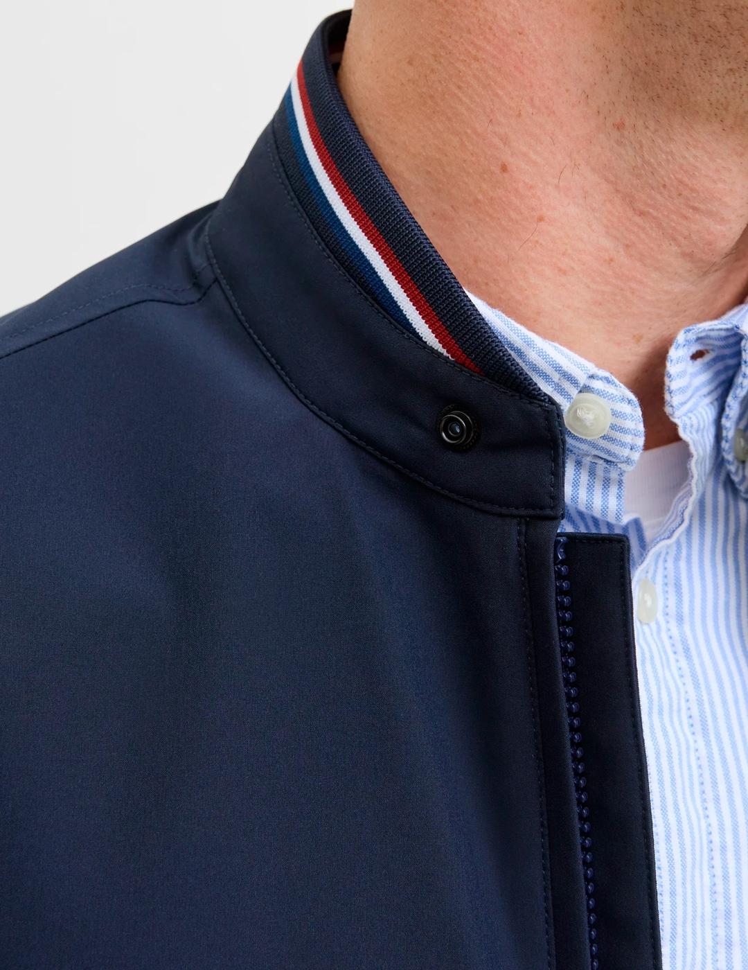 Chaqueta Jack & Jones BROOK BOMBER marino para hombre