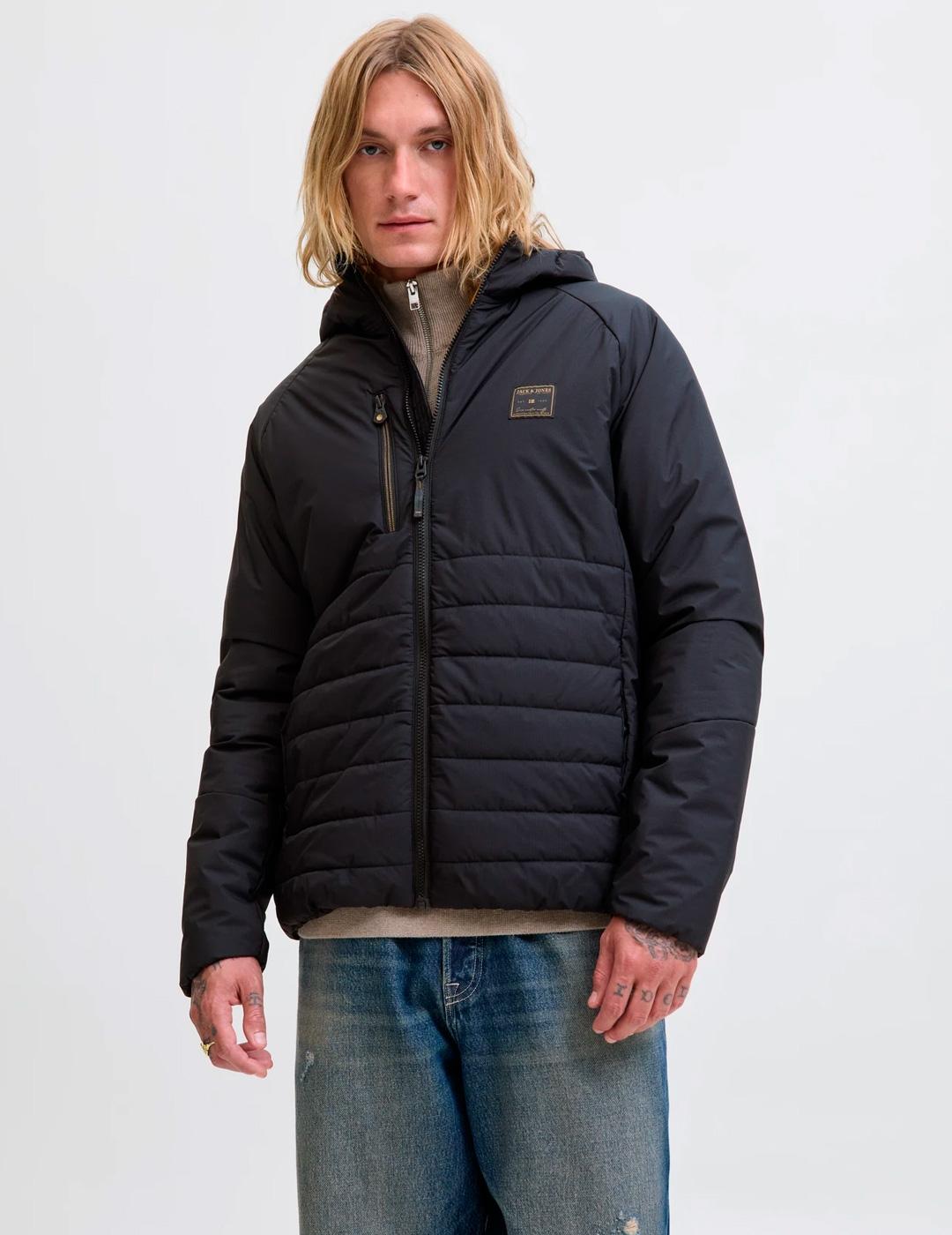 Chaqueta Jack & Jones FINN HYBRID negro para hombre