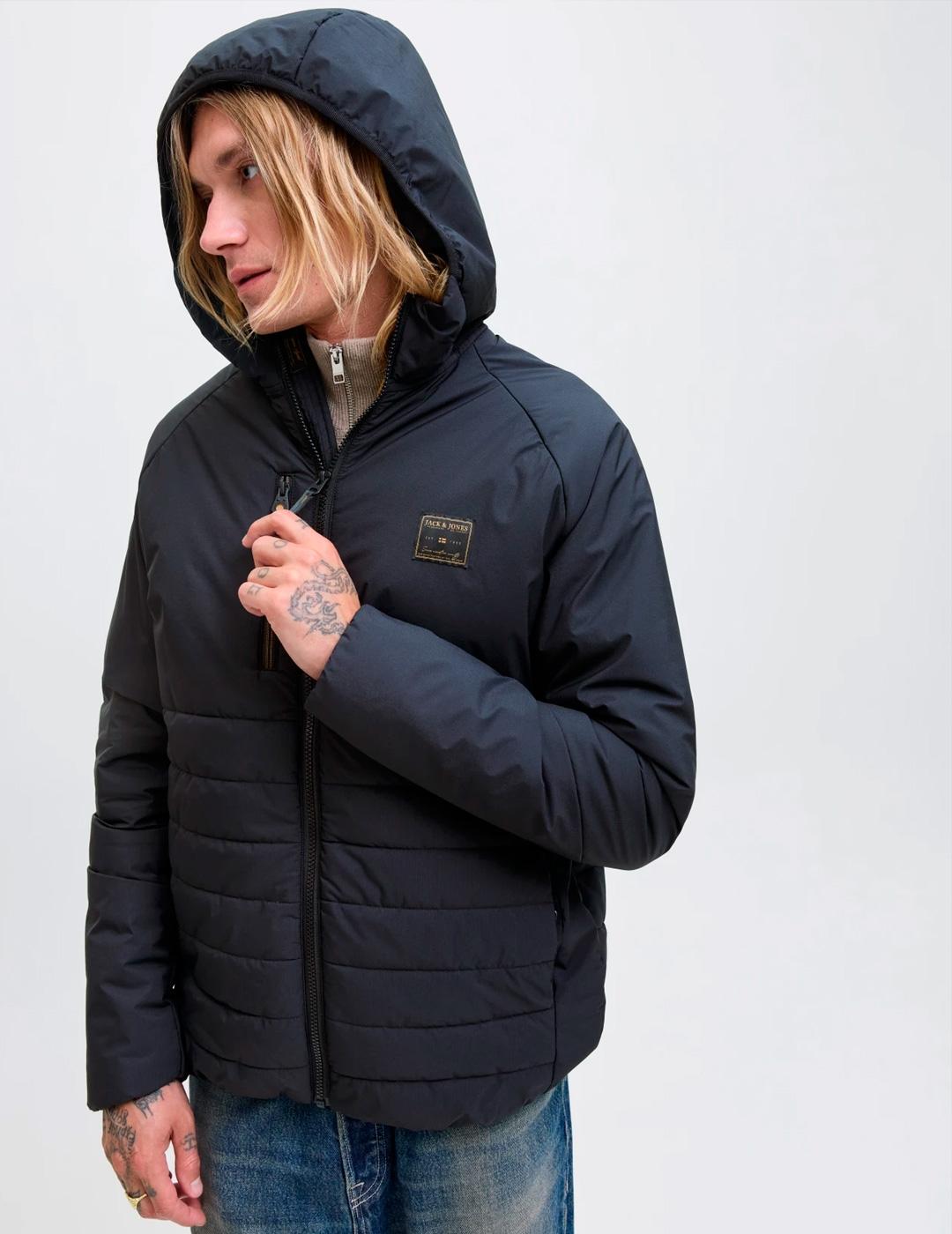 Chaqueta Jack & Jones FINN HYBRID negro para hombre