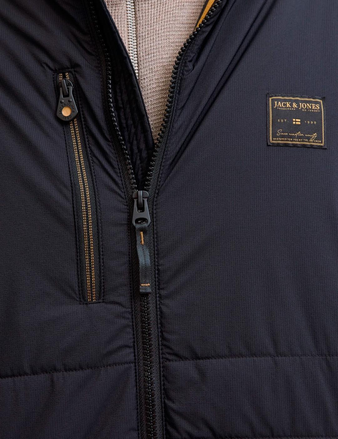 Chaqueta Jack & Jones FINN HYBRID negro para hombre