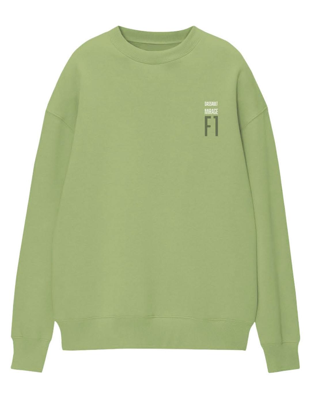 Sudadera A.M.E.N MIRAGE F1 verde para hombre