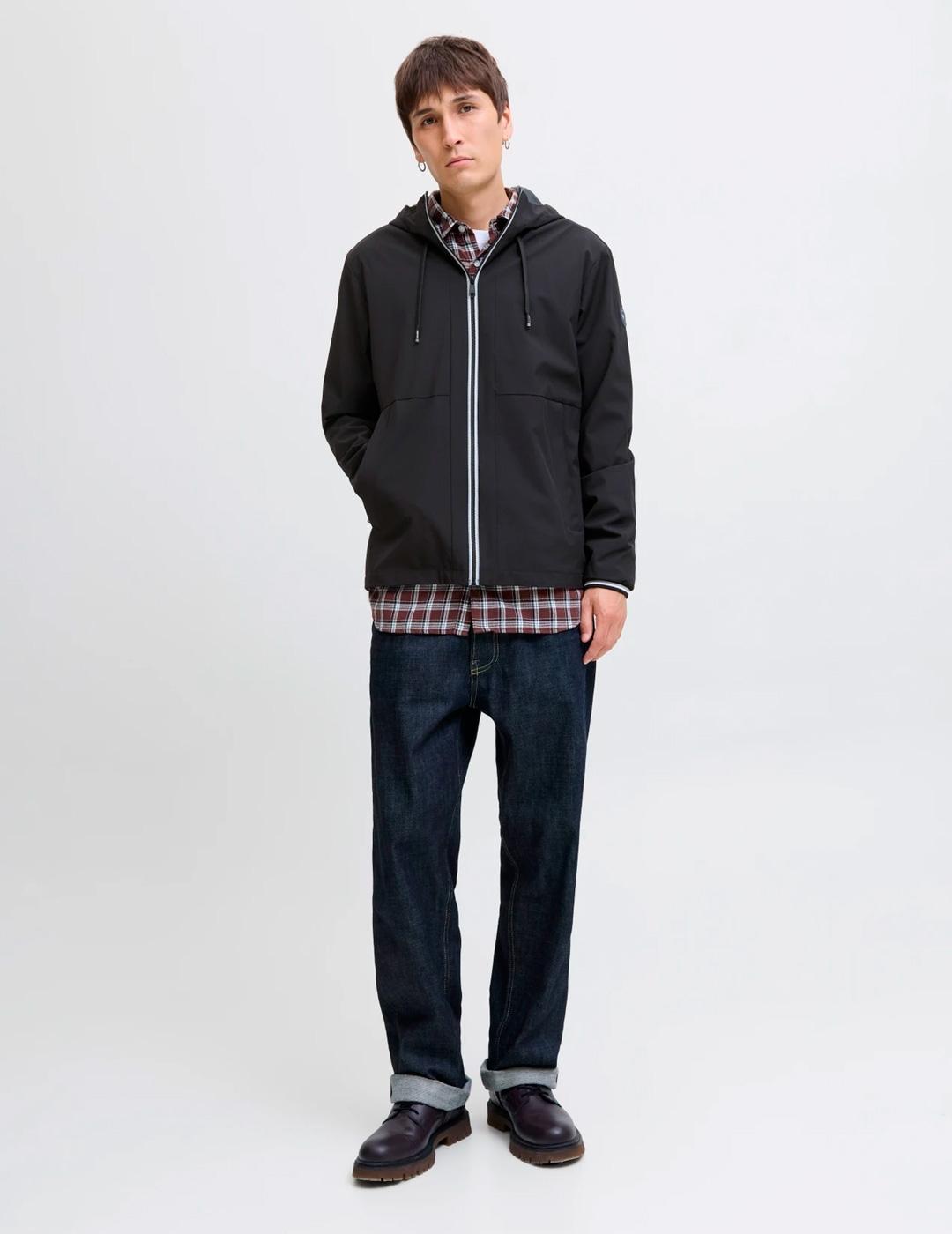 Chaqueta Jack & Jones BROOK BOMBER negro